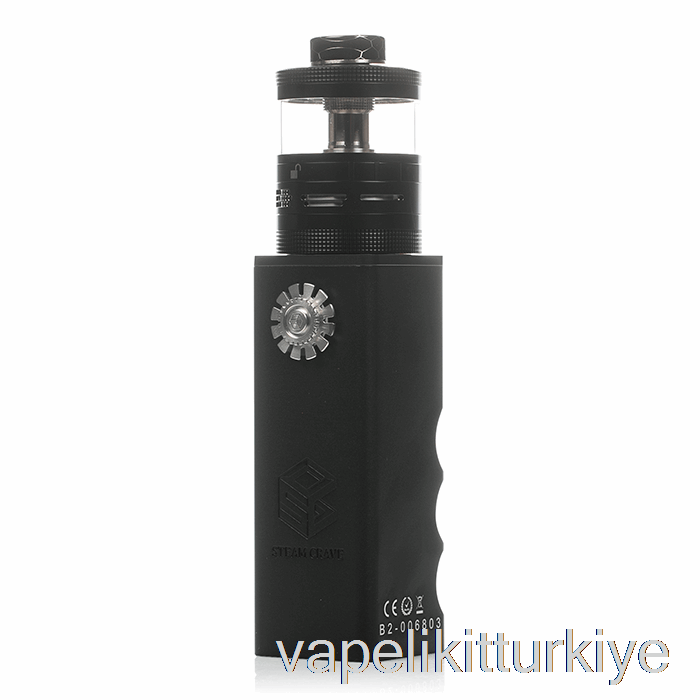 Elektronik Sigara Kalemi Vape Mate Steam Crave Titan Gelişmiş Açılan Rdta Başlangıç ​​kiti Siyah